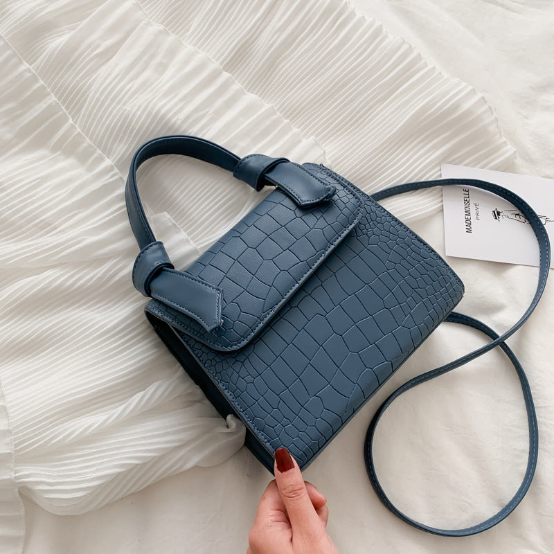 Fashion All-Match Portable Pattern One-Shoulder Small Square Bag