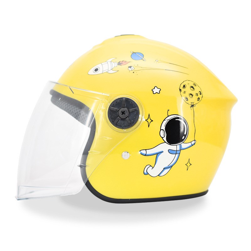 Children's Electric Battery Car Helmet Gray