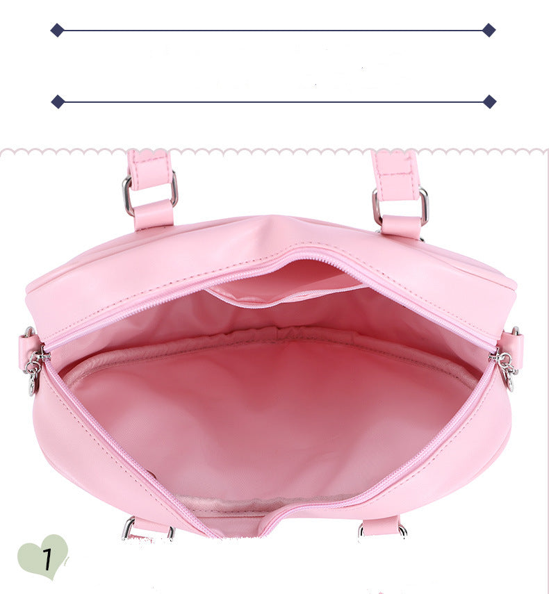 Small Pancake Love Hand Single Shoulder Messenger Bag