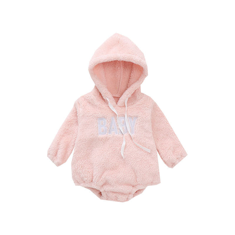 Baby BoyFall-winter Long Baby Clothes For Newborns Without Downfall Top