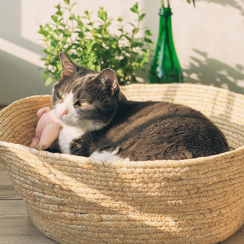 Rattan Cat Nest four Seasons General Summer