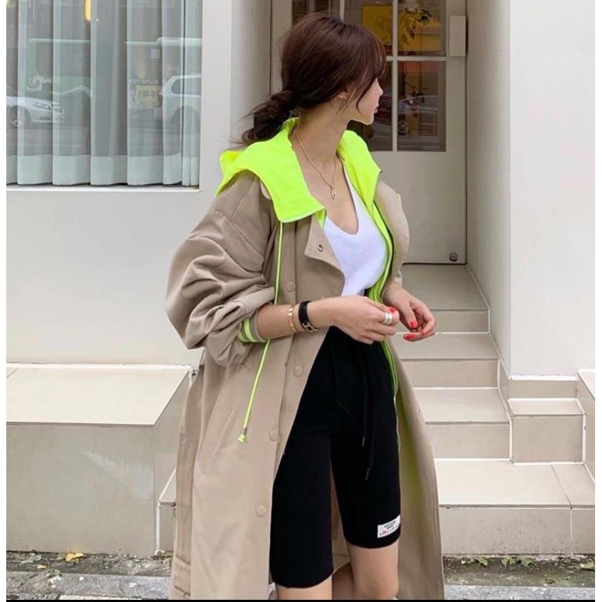 Retro Tooling Trench Coat Women's Mid-length