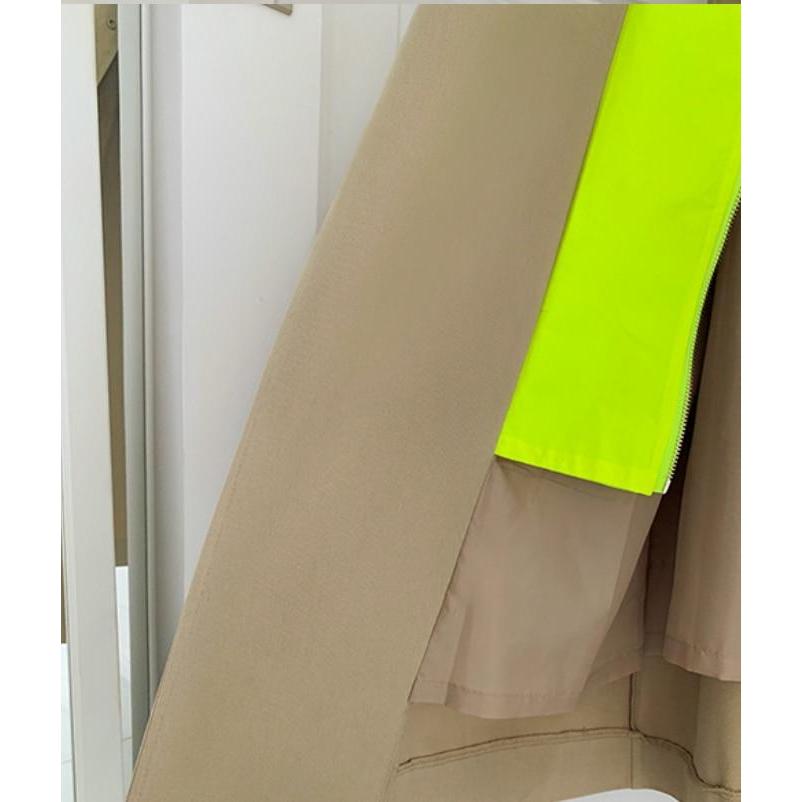 Retro Tooling Trench Coat Women's Mid-length