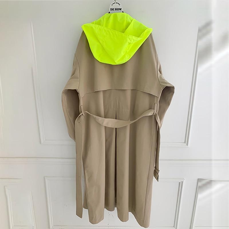 Retro Tooling Trench Coat Women's Mid-length