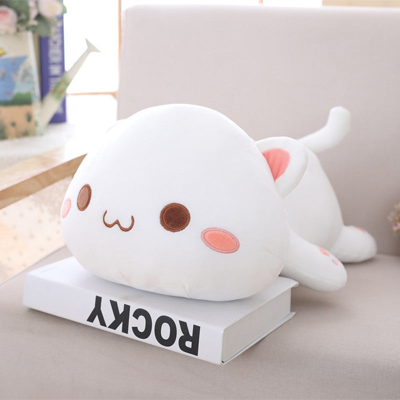 Gift Manufacturers Toys Plush Toys Black Cat Cat New Doll Cute White Cat Girlfriend