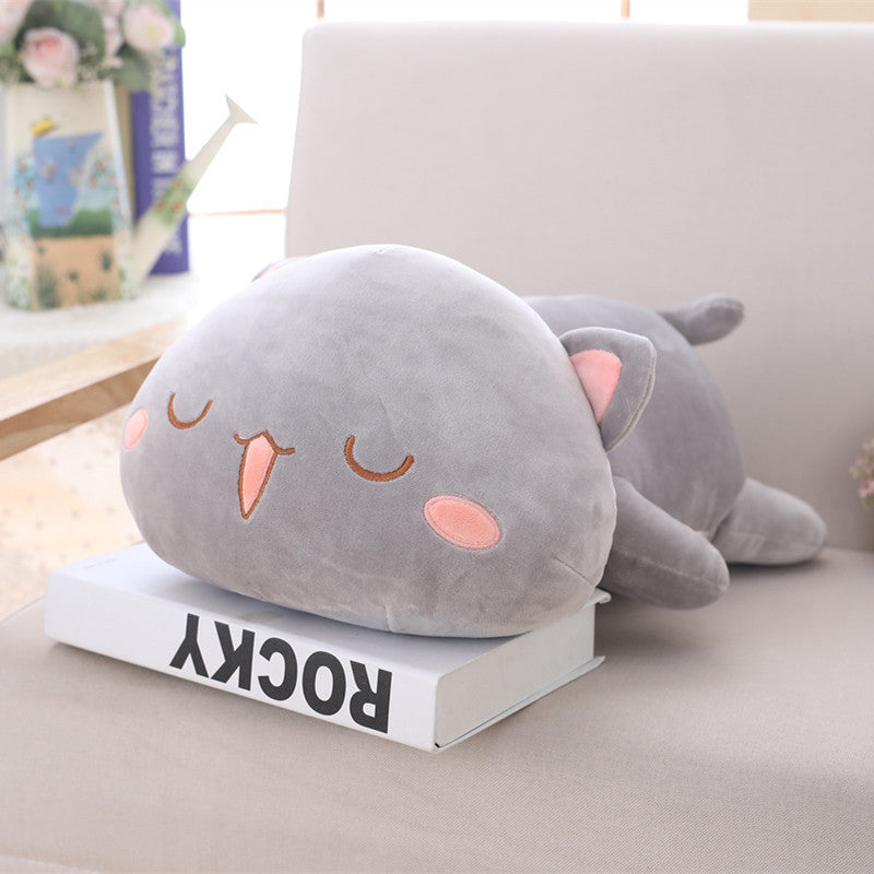 Gift Manufacturers Toys Plush Toys Black Cat Cat New Doll Cute White Cat Girlfriend