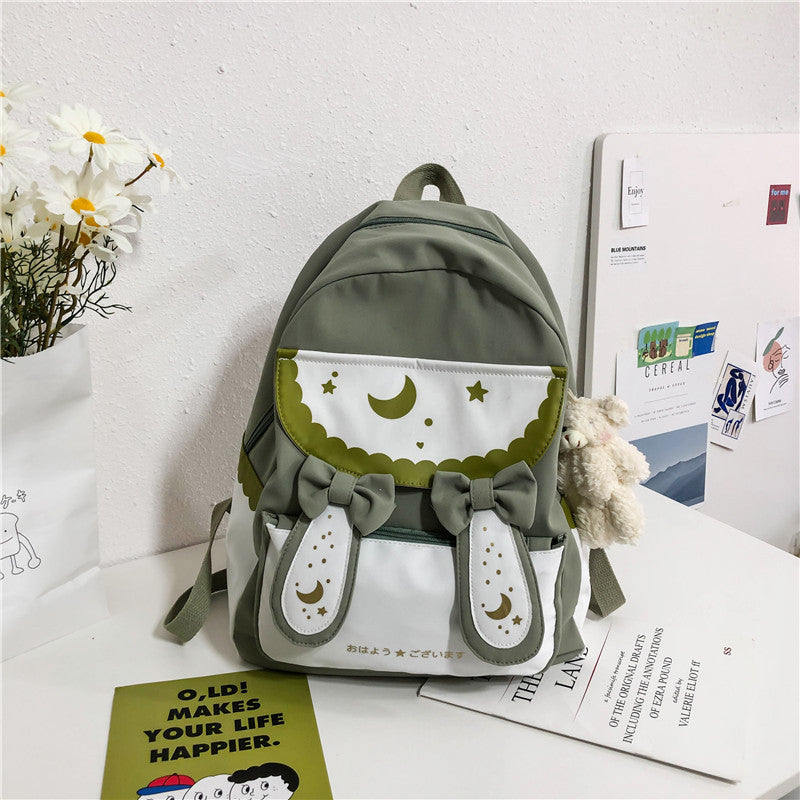 Soft Sister Pink School Bag Female Student Bag