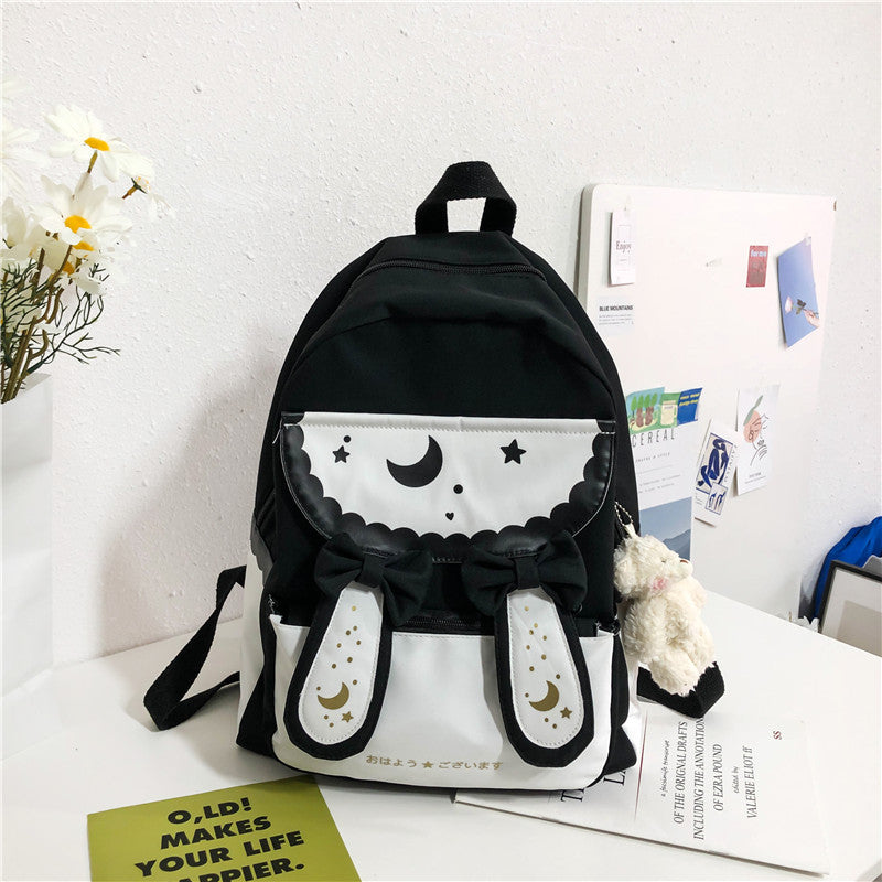 Soft Sister Pink School Bag Female Student Bag