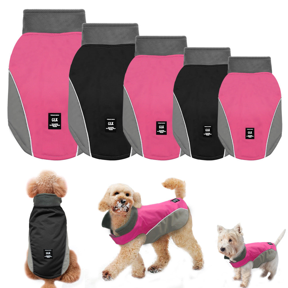 New Autumn And Winter Two-Legged Waterproof Dog Ski Suit