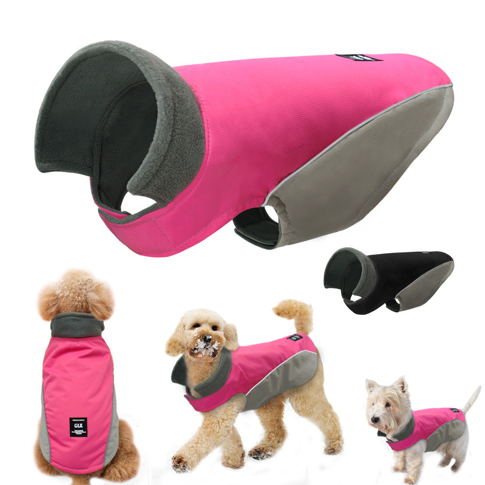 New Autumn And Winter Two-Legged Waterproof Dog Ski Suit