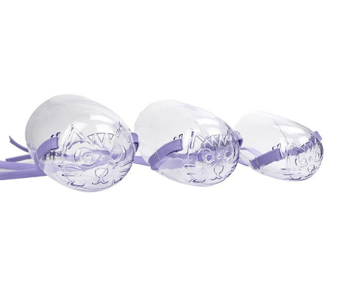 Transparent cat eye mask, cat bite-proof headgear, cat bathing bag, injection, cat collar