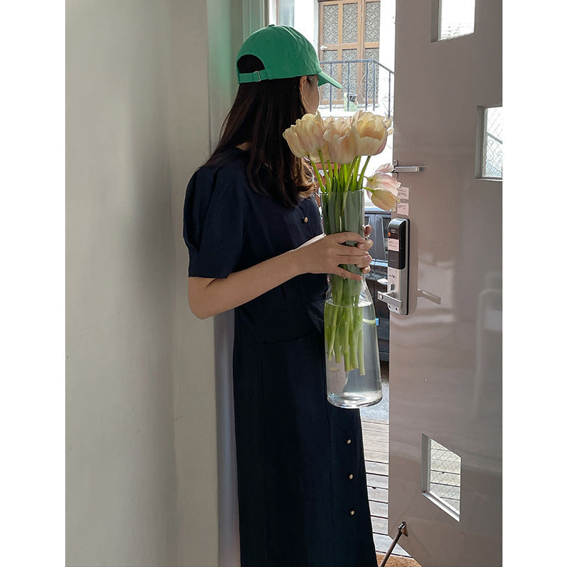 Acme Ground Cardigan Knee Dress Women''s New Korean
