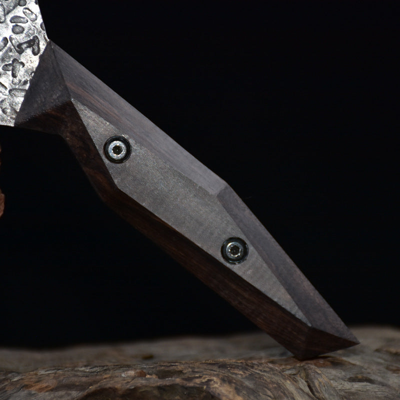 Chopping Knife With Ebony Handle
