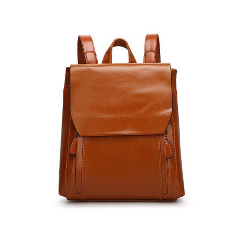 Women Backpack Cross Body Shoulder Bag Genuine Leather Girls School Female Natural Skin Book Laptop Rucksack Messenger Bags