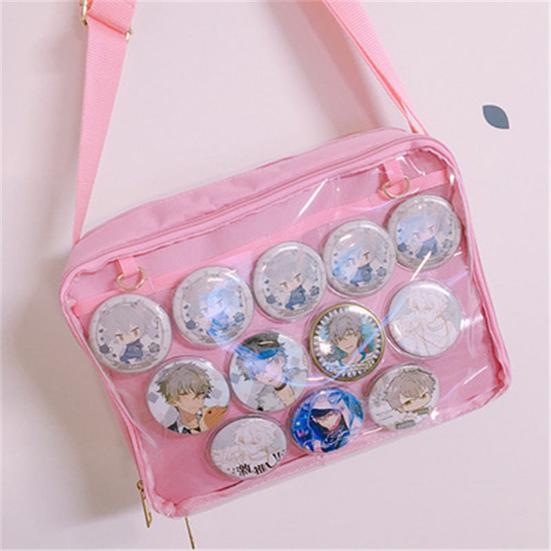 Women One Shoulder Bag Japanese Transparent