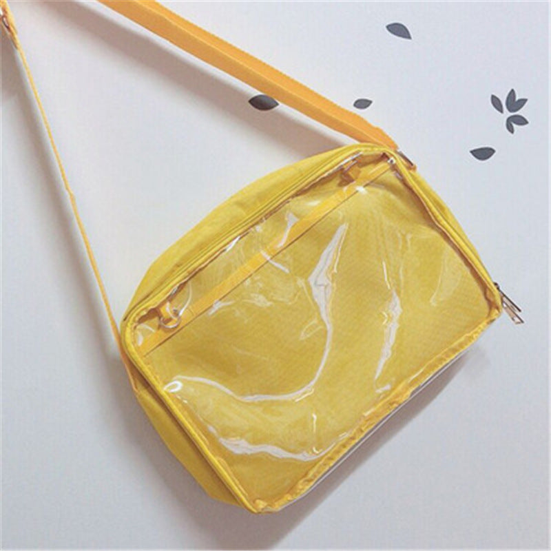 Women One Shoulder Bag Japanese Transparent