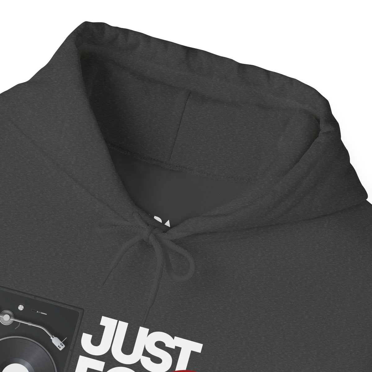 Just for the Record Men's Vinyl Record Hoodie