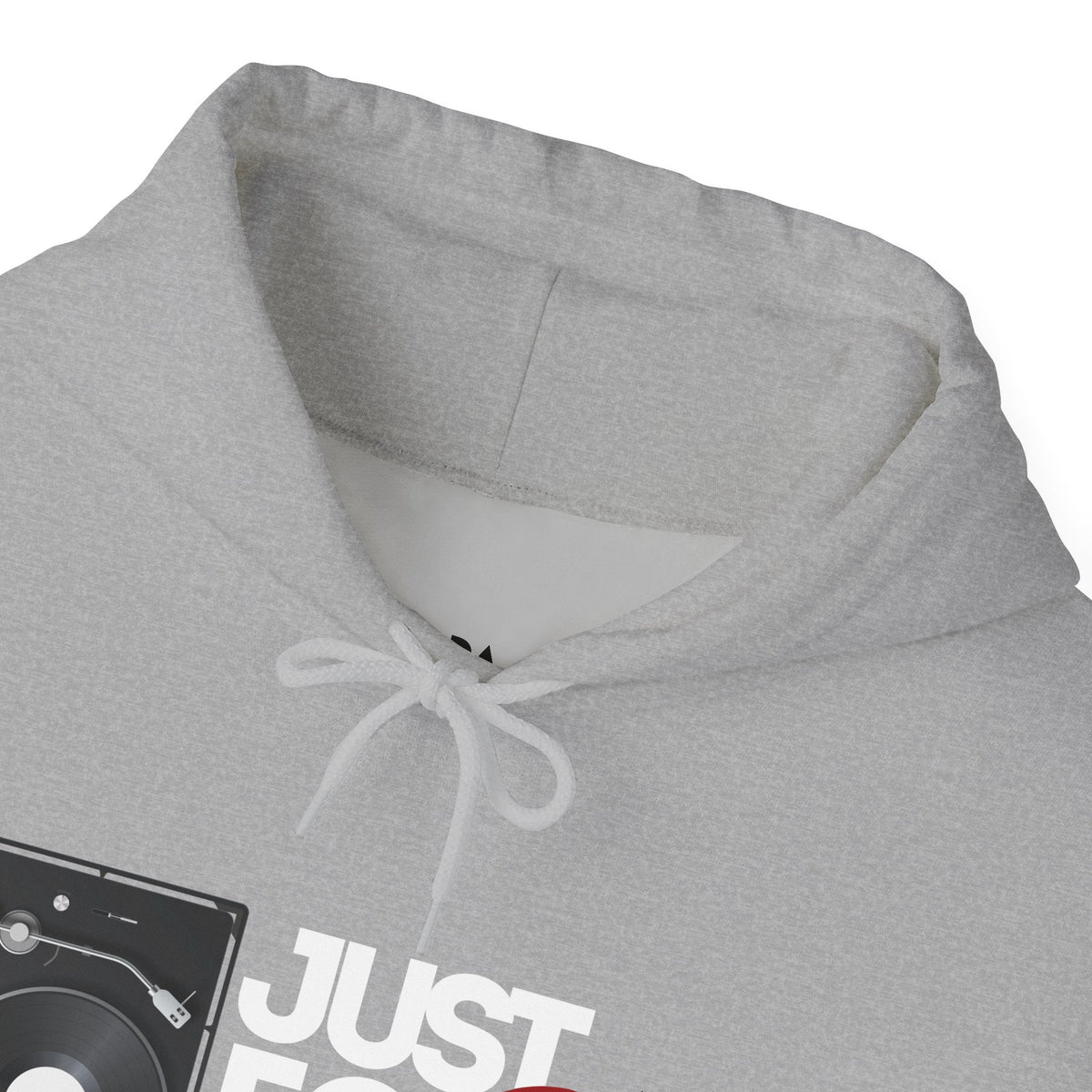 Just for the Record Men's Vinyl Record Hoodie