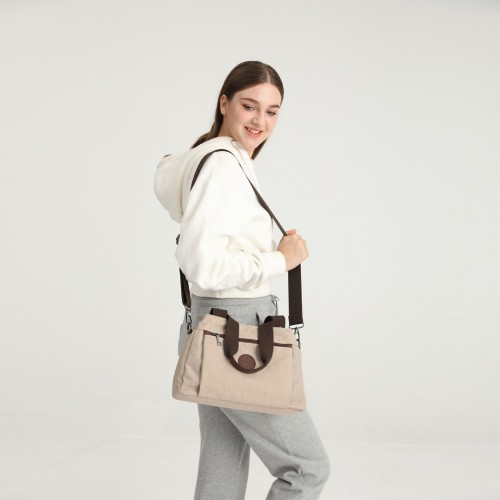EH2239 - Kono Waterproof Multi-Functional Handbag Cross Body Bag - Black