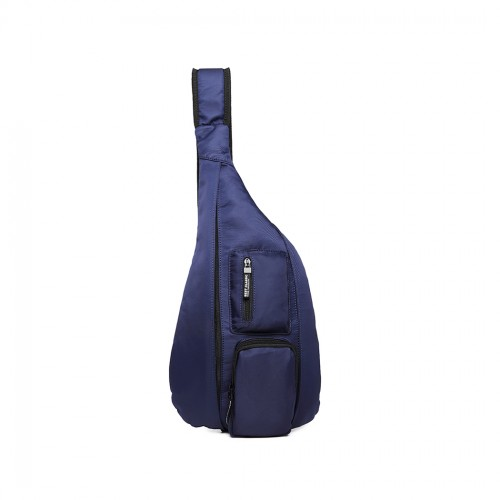LB1934 - Miss Lulu Casual Single Strap Sling Backpack - Navy