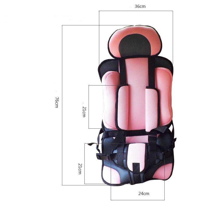 Portable Child Car Seat with 5-Point Harness | Ages 3–12 | Up to 36kg