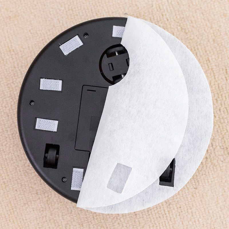 Funny cat sweeping robot