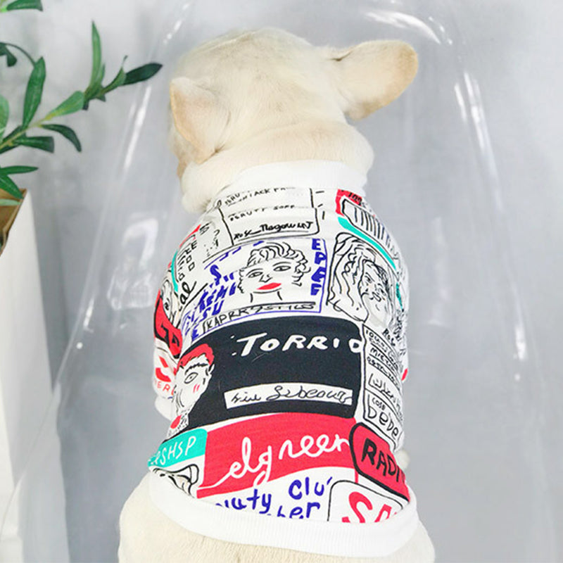 Pet autumn and winter new cotton T-shirt