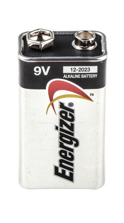 Energizer Max 9V Alkaline Batteries - Pack of 12