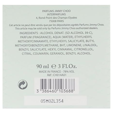Jimmy Choo Floral Eau de Toilette Spray 90ml