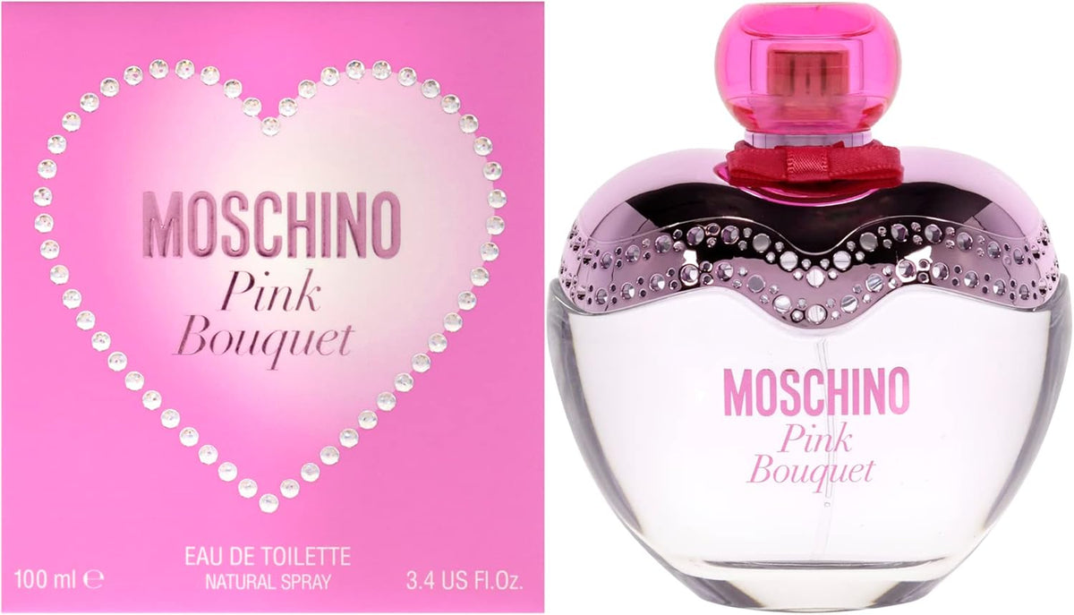 Moschino Pink Bouquet Eau De Toilette Spray 100ml