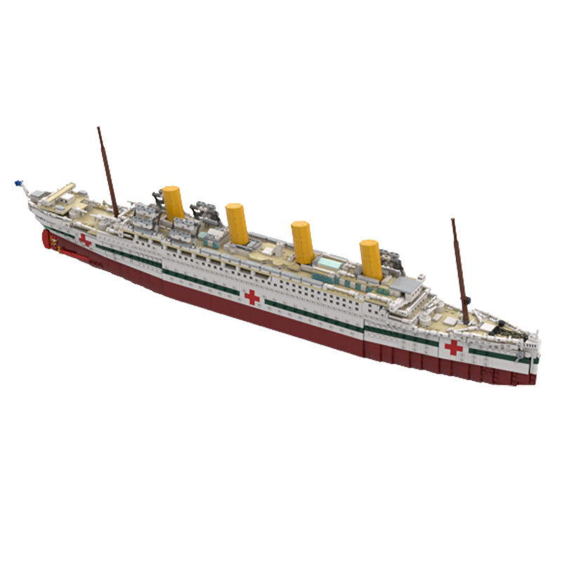 Britannia Hospital Ship Model Building Blocks Toys