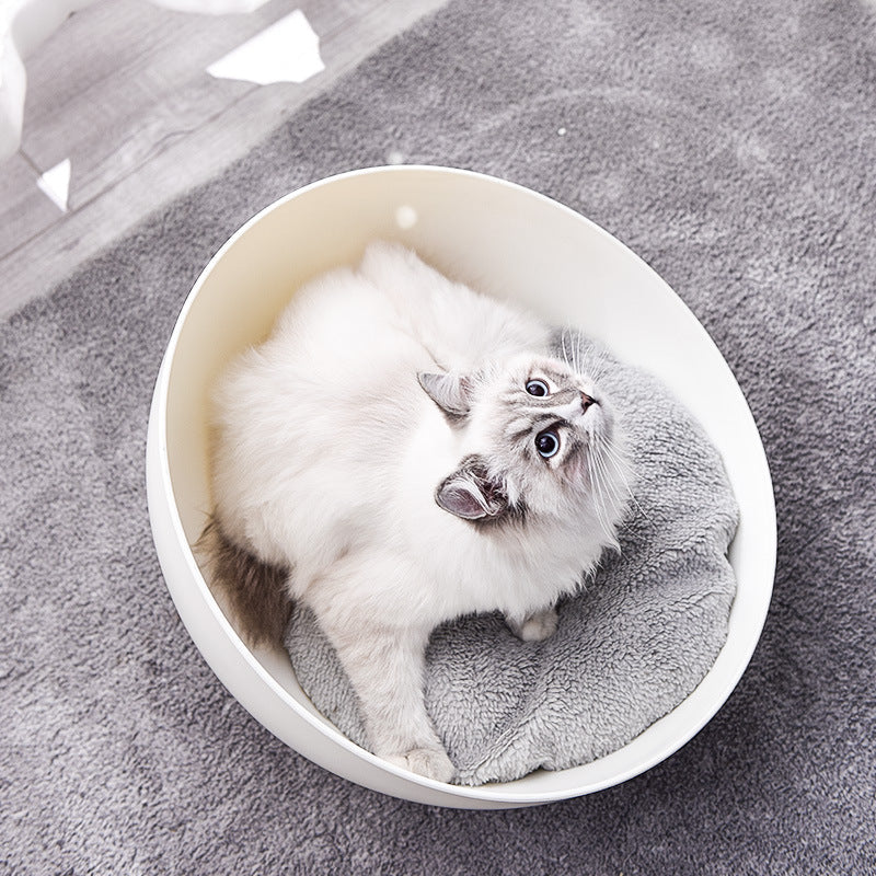 Four Seasons Universal Cat Egg Shell Nest Multifunctional Toy Turntable