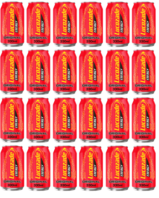 Lucozade Energy Original 330ml (24 Pack)