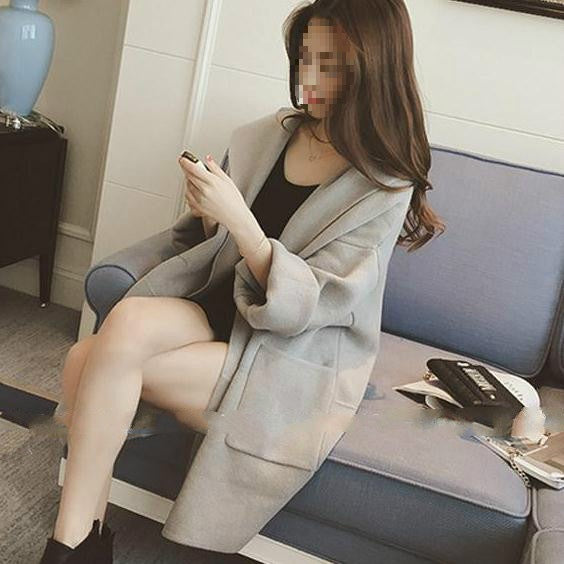 Plus Size Women's Spring And Autumn Thin Coat