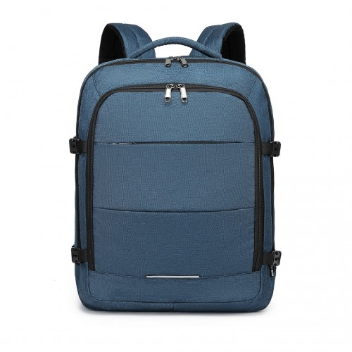 EM2232 - Kono Multi-level High-capacity Cabin Bag Travel Backpack - Navy
