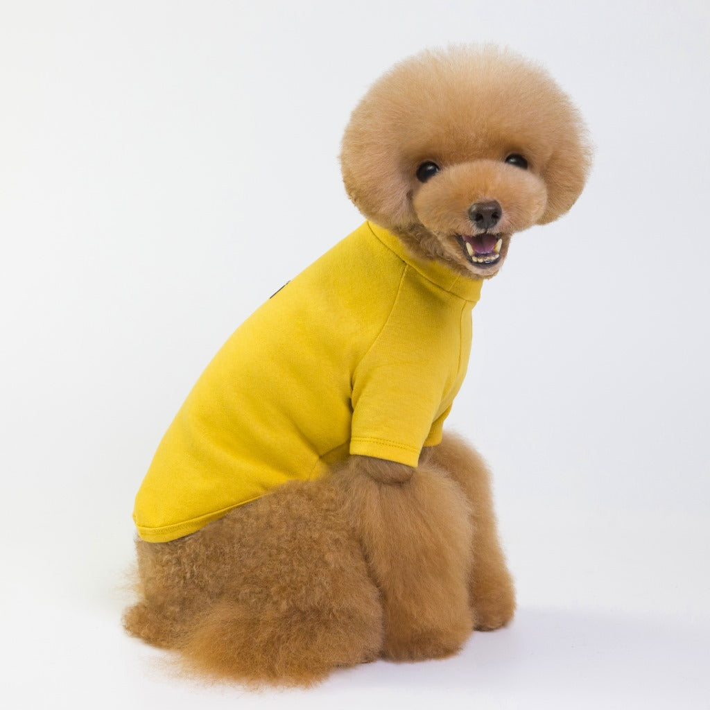 Pet full three-color base shirt