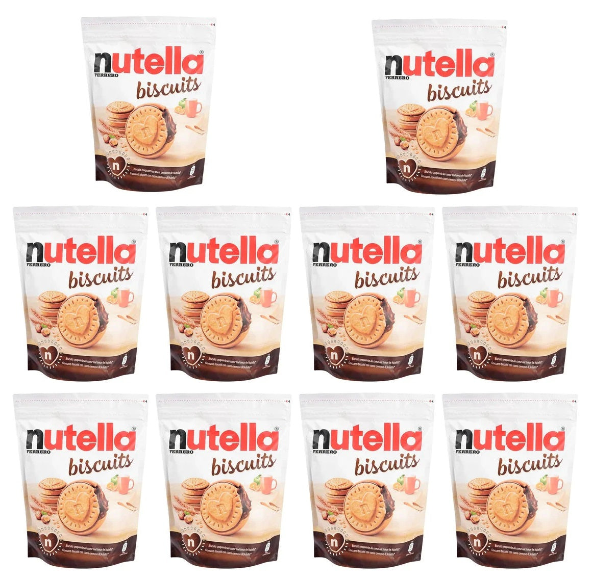10 x Galletas Nutella - 276GM