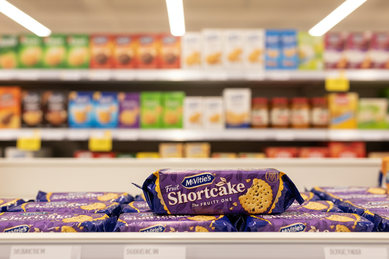 McVitie's Fruit Shortcake Biscuits 200g – Case of 12