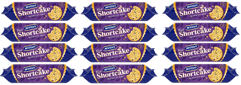 McVitie's Fruit Shortcake Biscuits 200g – Case of 12