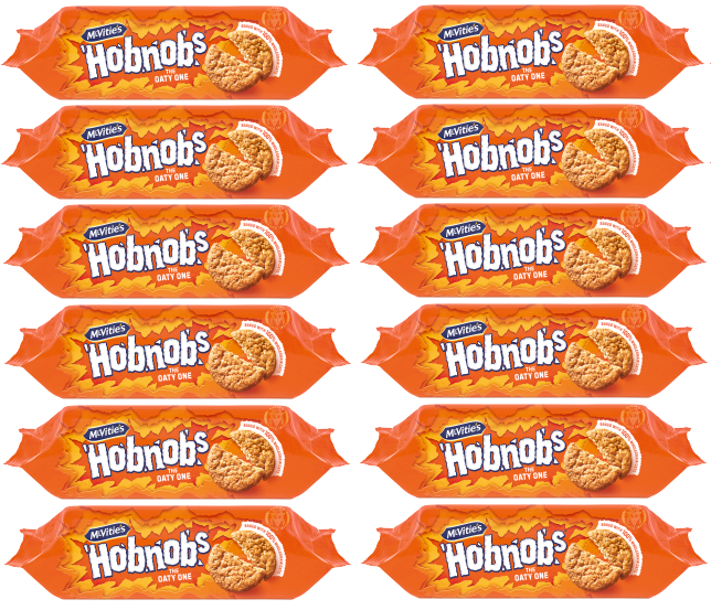 12 x Mcvities Hobnobs - 255g