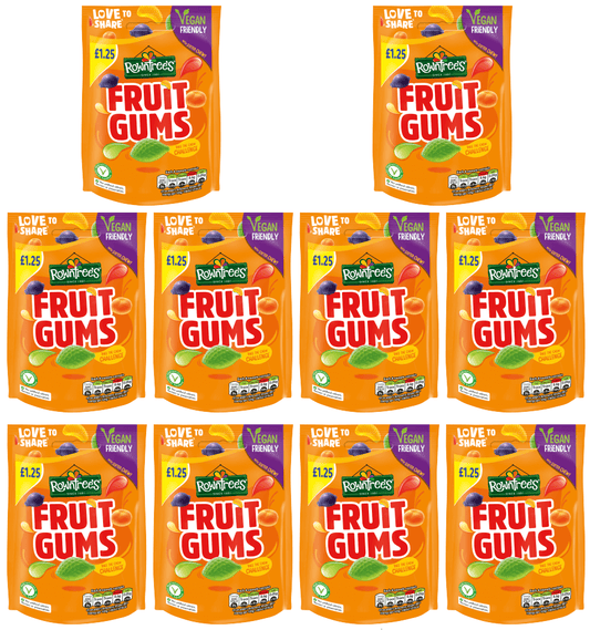 Rowntree's Fruchtgummis 120g Beutel – 10er-Pack