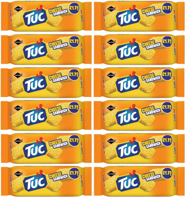 Jacobs Tuc Sandwich Biscuits | Case of 12 x 150g
