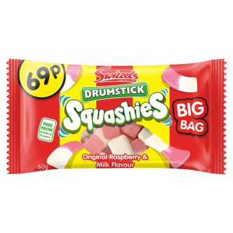 30 X Squashies Drumstick Original 60G