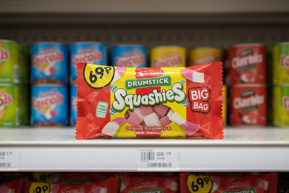30 X Squashies Drumstick Original 60G