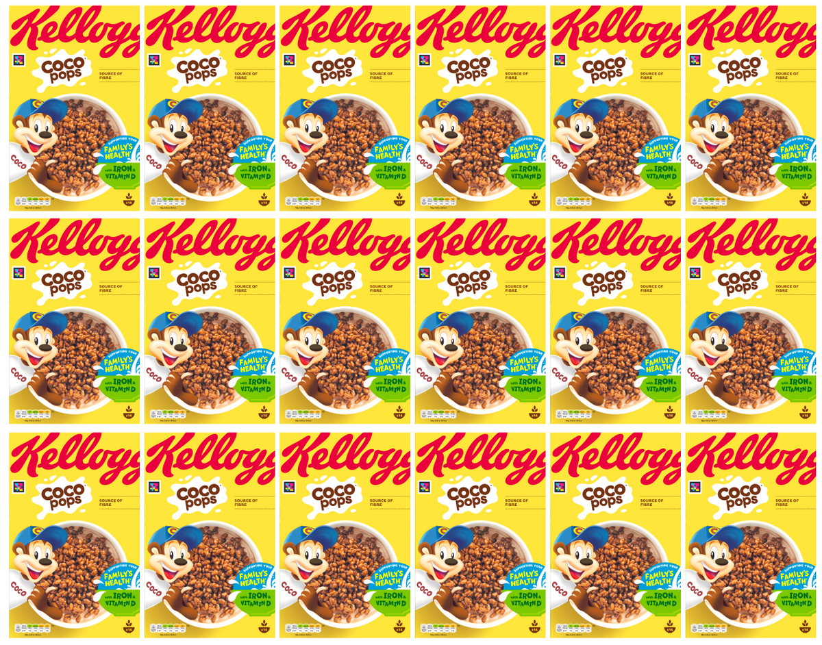 18 x Kelloggs Coco Pops - 420 g