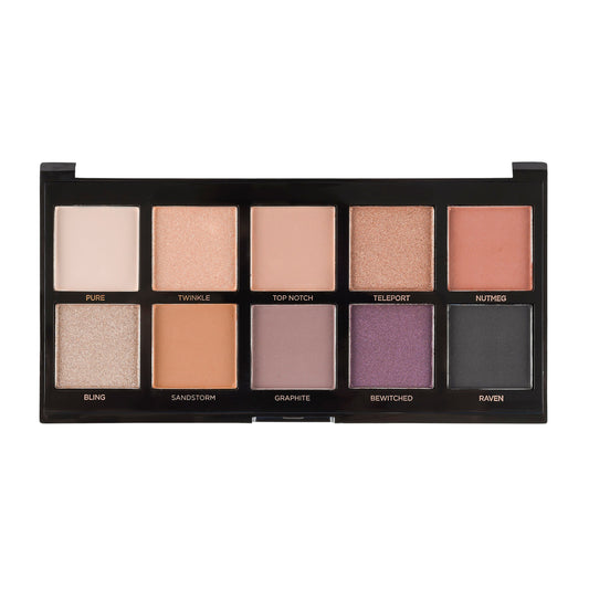 AHUMADO | PALETA DE SOMBRAS DE OJOS DE 10 TONOS