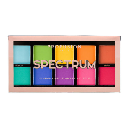 SPECTRUM | LIDSCHATTENPALETTE MIT 10 FARBEN