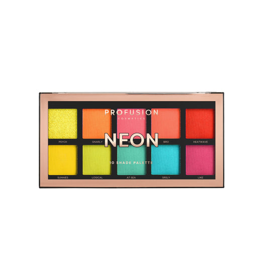 NEON | 10 LIDSCHATTENPALETTE