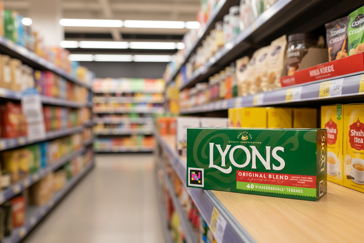 12 x Té Lyons Original 40 unidades - 116G