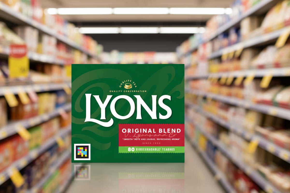 Lyons Tea Original 80's Tea Bags | 12 x 80 Bags (960 Total) | 232G